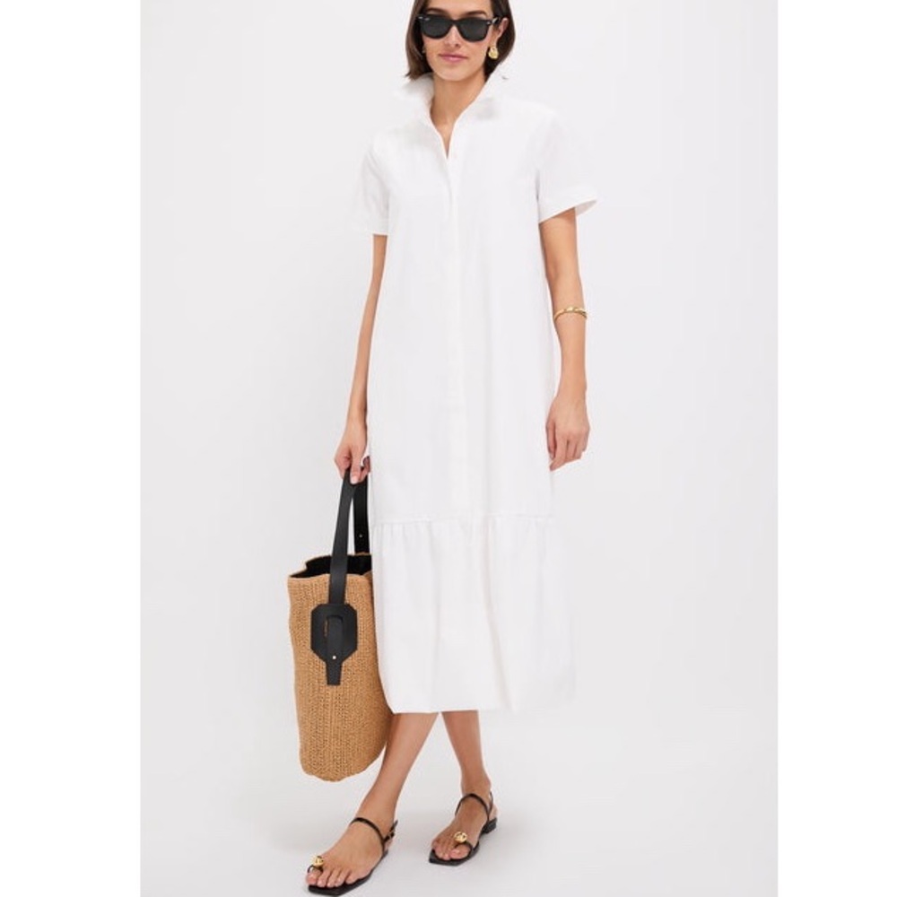 TUCKERNUCK
White Martine Bubble Maxi Dress